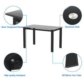 LettMøte Bord Sett - Simple Nordic Dining Table Set