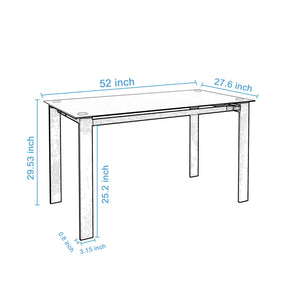 LettMøte Bord Sett - Simple Nordic Dining Table Set