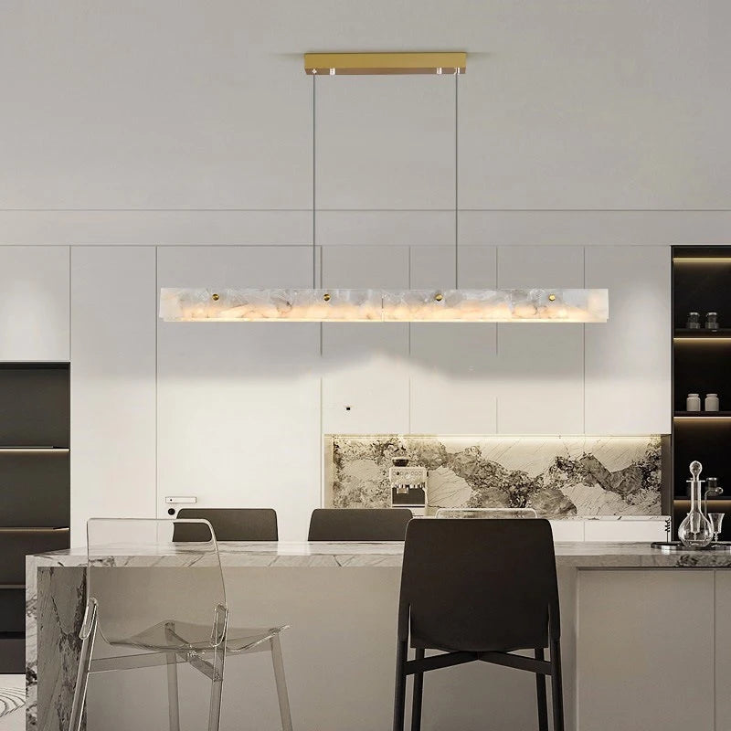 Marmorglans Pendellys - Luxury Nordic Marble Pendant Light