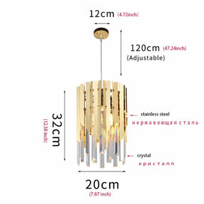 Lysstråle Luksus Kjøkkenkrone - Luxury Nordic LED Chandelier