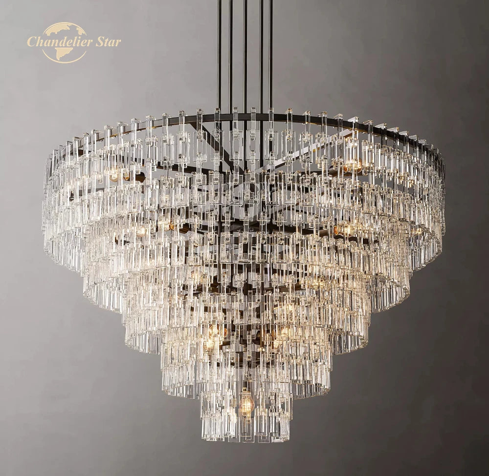 Magnhild Messingprakt Luksus - Luxury Nordic Brass Chandelier