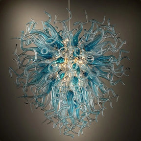 Glasslyn Hvelvlys - Luxury Nordic Glass Chandelier