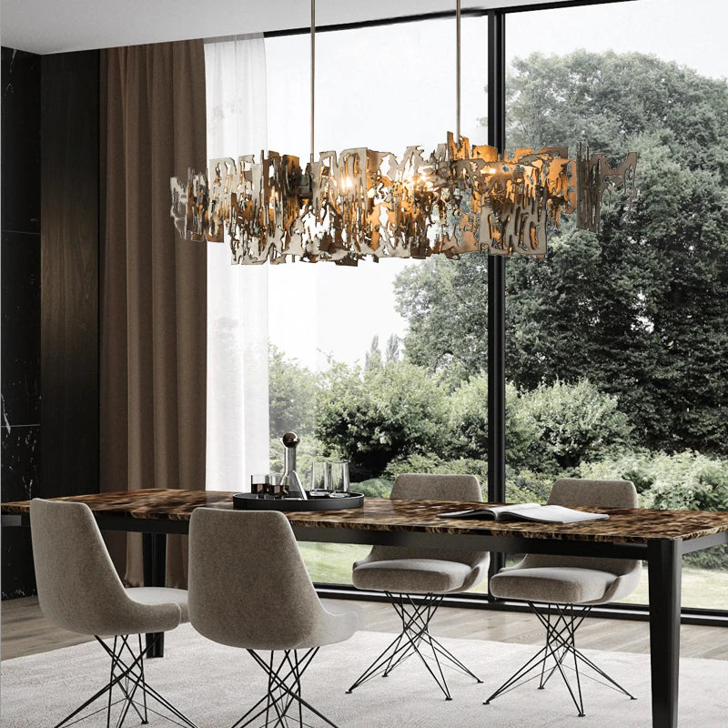 Stålkrona Elegans - Luxury Nordic Metal Pendant Light