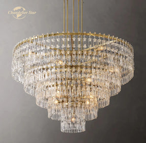 Magnhild Messingprakt Luksus - Luxury Nordic Brass Chandelier