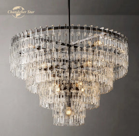 Magnhild Messingprakt Luksus - Luxury Nordic Brass Chandelier