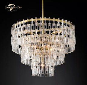 Magnhild Messingprakt Luksus - Luxury Nordic Brass Chandelier