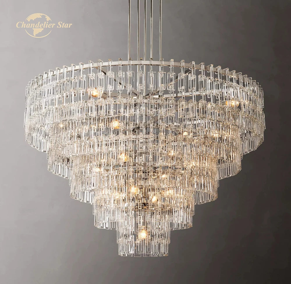 Magnhild Messingprakt Luksus - Luxury Nordic Brass Chandelier