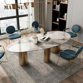 MarmoSemplice Tavolo Elegante - Luxury Italian Dining Table Set