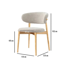 Haldora Mjukstol - 1 Luxury Nordic Dining Chair