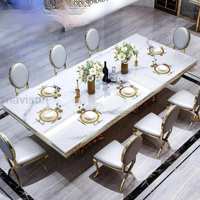 Gullstein Middagsbord Ensemble - Luxury Nordic Dining Table Set