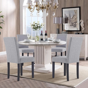 Runa Hugstol Simplex - 4 Simple Nordic Dining Chairs Set