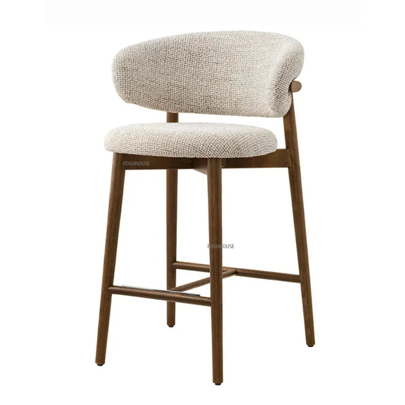 Haldor Woodhaven - 1 Luxury Nordic Bar Stool