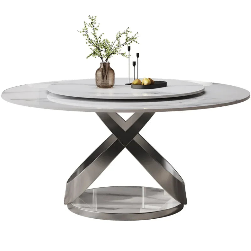 Marmorbord - Luxury Nordic Marble Dining Table Set