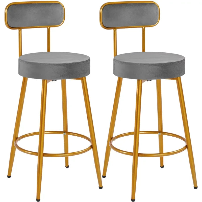 Olaf Gullbenk Stol - 2 Luxury Nordic Bar Stools