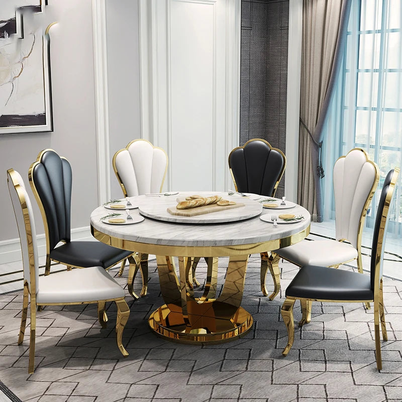 Jamal Almarmar Waarid - Luxury Moroccan Dining Table Set
