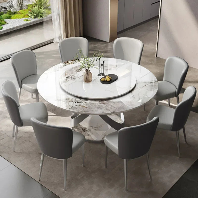 Marmorbord - Luxury Nordic Marble Dining Table Set