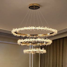 Kristallring Lyxkrona - Luxury Nordic Crystal Ring Chandelier