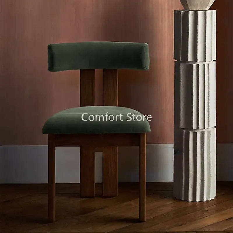 Lyra Vildvelv Stoluxe - 1 Luxury Nordic Velvet Dining Chair