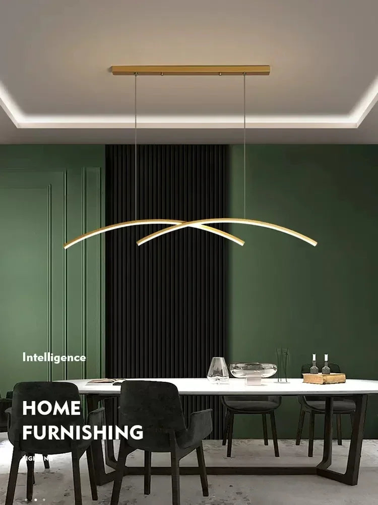 Nordisk Glans Pendellampe - Luxury Nordic Pendant Light