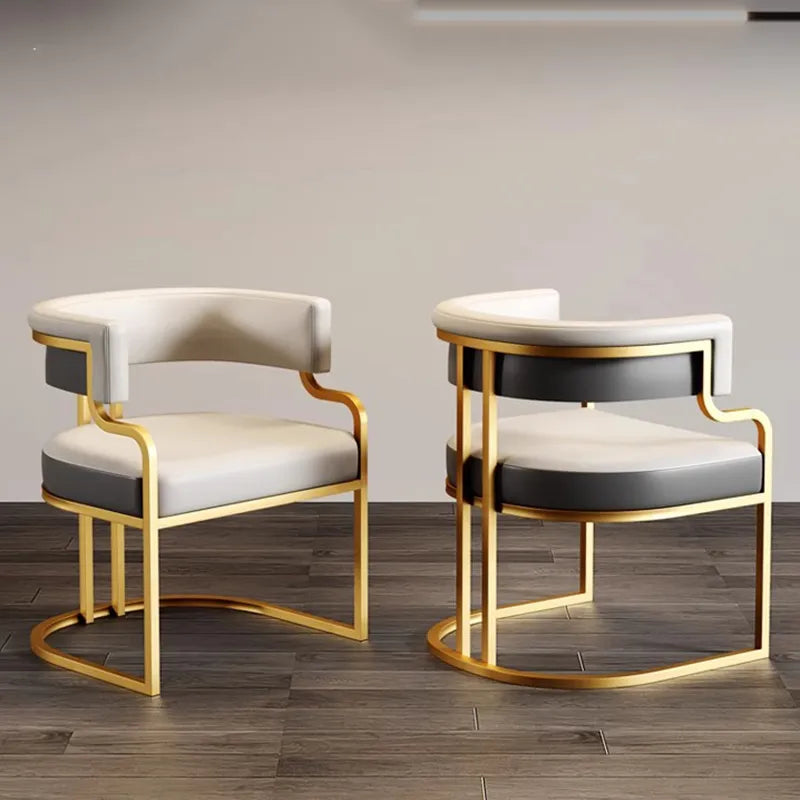 Gullskinn Praktstol - 1 Luxury Nordic Dining Chair