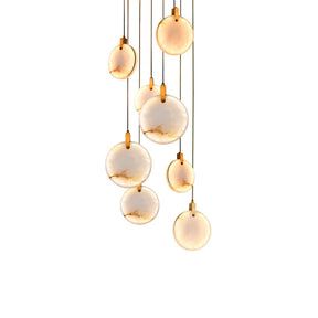 Sanddynelys Hengelampe - Luxury Nordic Dune Pendant Lights