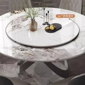 Marmorbord - Luxury Nordic Marble Dining Table Set