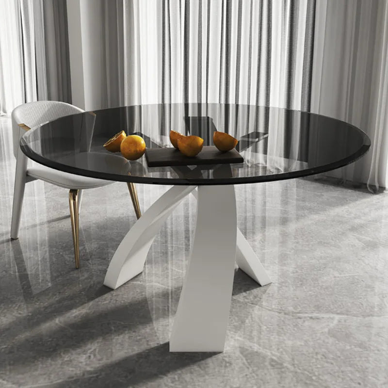 Glasørn Fjellbryn - Luxury Nordic Glass Dining Table