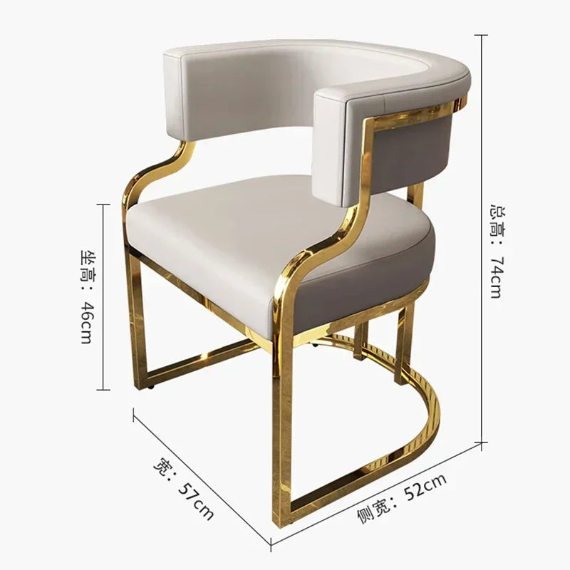 Haugr Lúxstóll - 1 Luxury Nordic Dining Chair