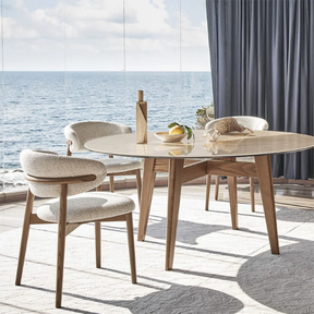 Haldora Mjukstol - 1 Luxury Nordic Dining Chair