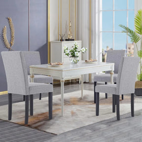 Runa Hugstol Simplex - 4 Simple Nordic Dining Chairs Set