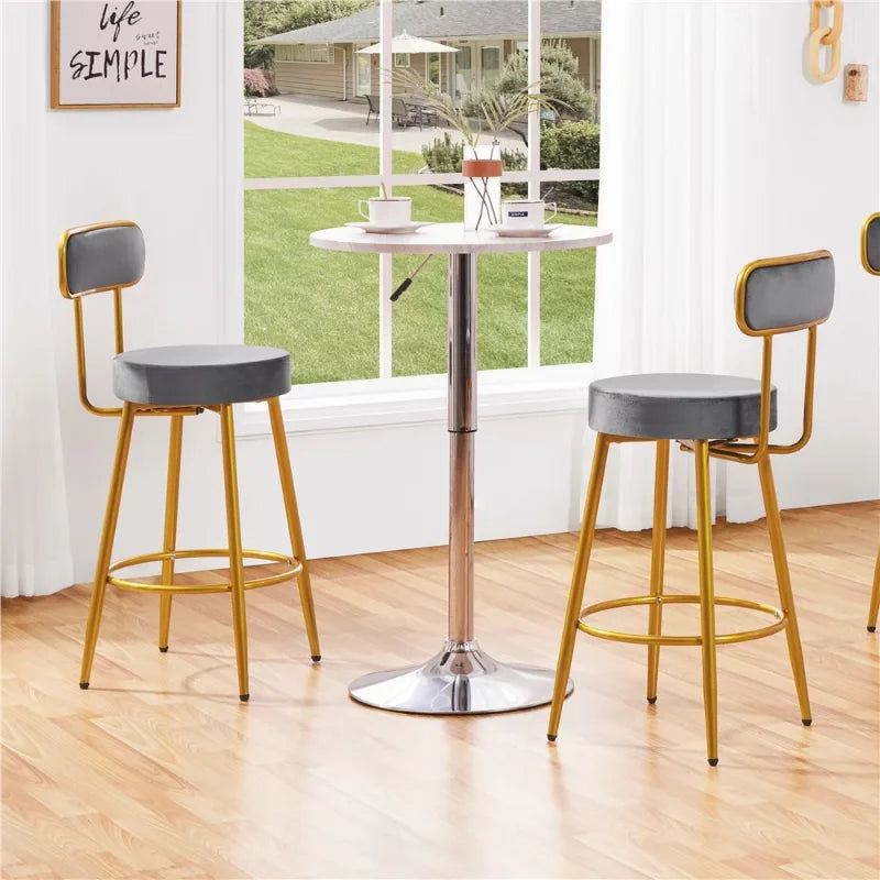 Olaf Gullbenk Stol - 2 Luxury Nordic Bar Stools