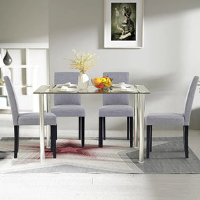 Runa Hugstol Simplex - 4 Simple Nordic Dining Chairs Set