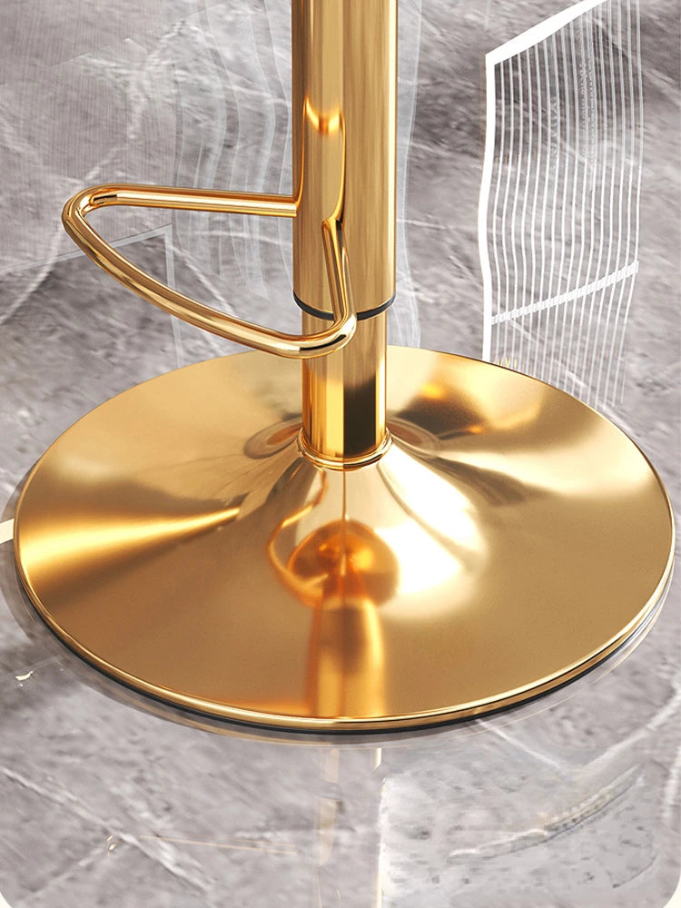 Ragnvald Gullhvirfing Hækistóll - 1 Luxury Nordic Gold Bar Stool