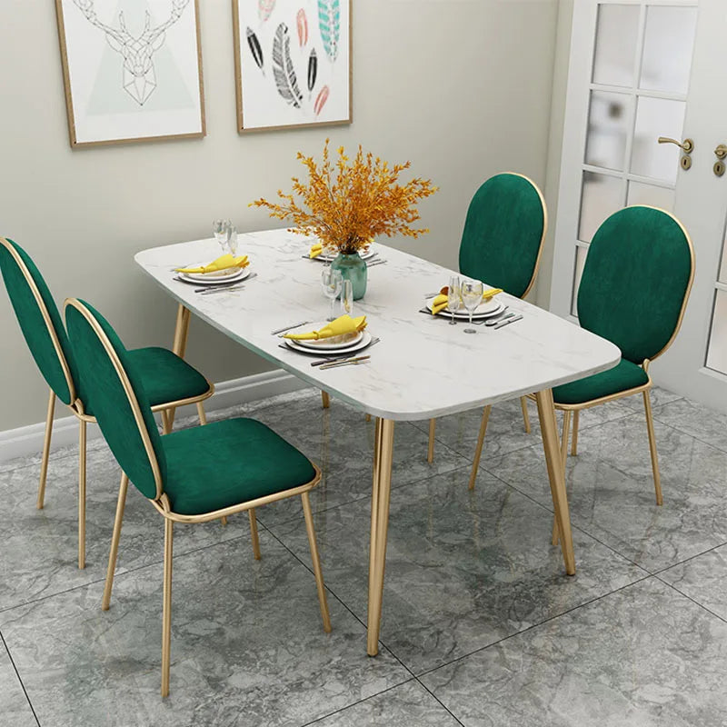 Najla Marmerra - Simple Moroccan Dining Table Set