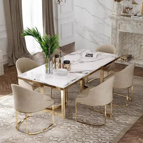 Høytidelig Nordsk Spisebord Ensemble - Luxury Nordic Dining Table Set