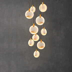 Sanddynelys Hengelampe - Luxury Nordic Dune Pendant Lights