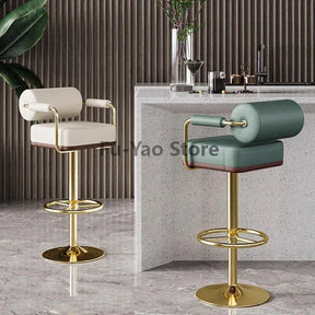 Magnus Velvetcrest - 1 Luxury Nordic Bar Stool