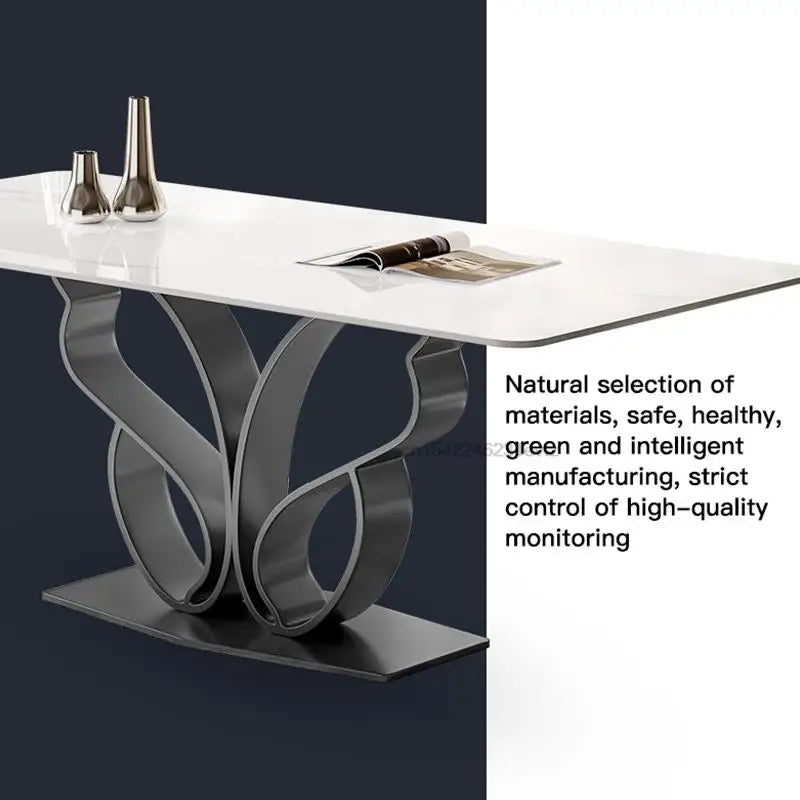 RiccoMarmo Tavolo - Luxury Italian Dining Table Set