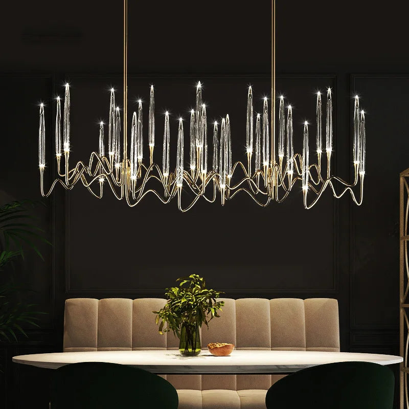 Lysflamme Kronelys - Luxury Nordic Candle Chandelier