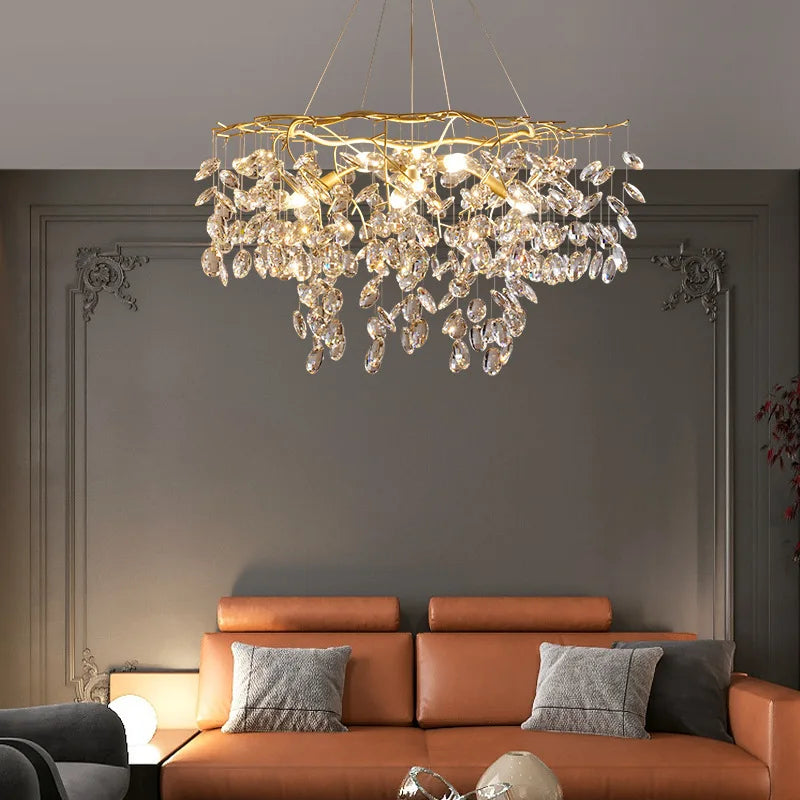 Grenljus Lyxkrona - Luxury Nordic Branch Chandelier