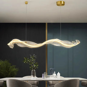 Strømlys Hengende Bølgelampe - Luxury Nordic Pendan Light