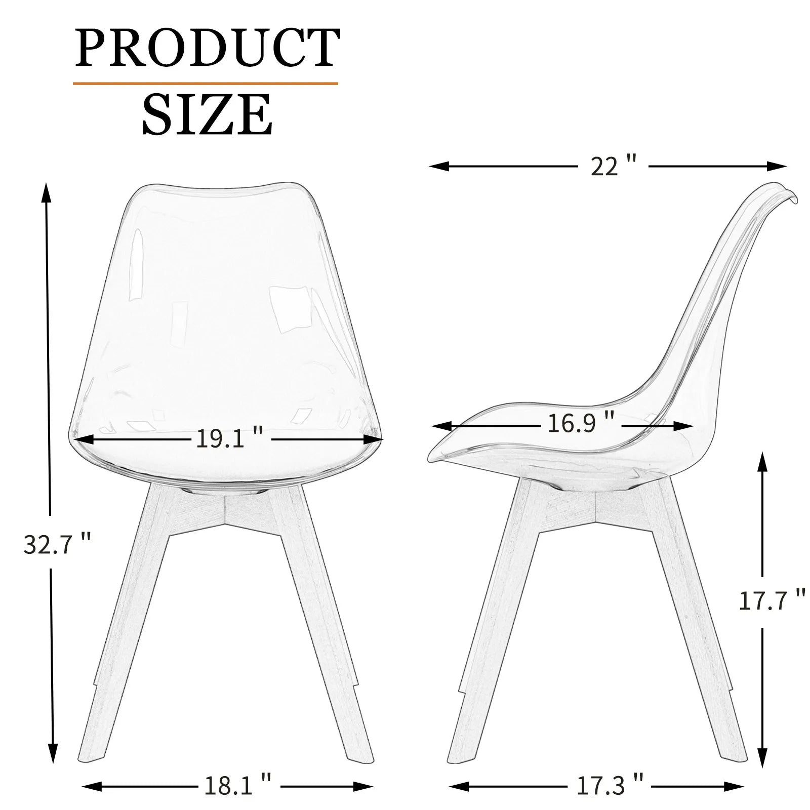 Nordisk Lærstol - 2 Luxury Nordic Dining Chairs