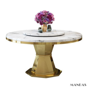 Gullsten Marmorbord - Luxury Nordic Dining Table