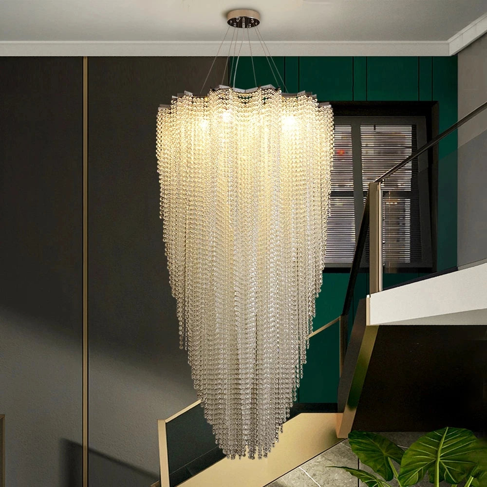 Hjartekrone Kristallglans - Luxury Nordic Chandelier