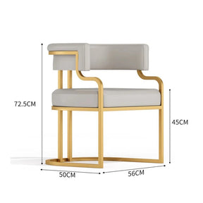 Gullskinn Praktstol - 1 Luxury Nordic Dining Chair