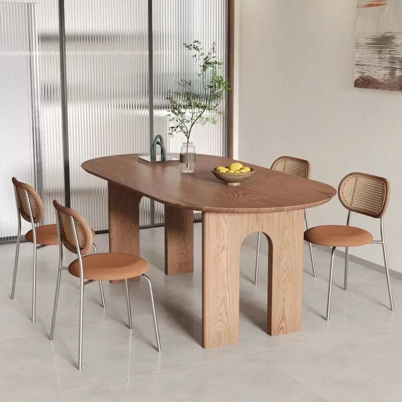 Skogluksus Spisebord - Luxury Nordic Wood Dining Table Set