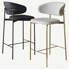 Sigrid Silverpeak - 2 Luxury Nordic Bar Stools