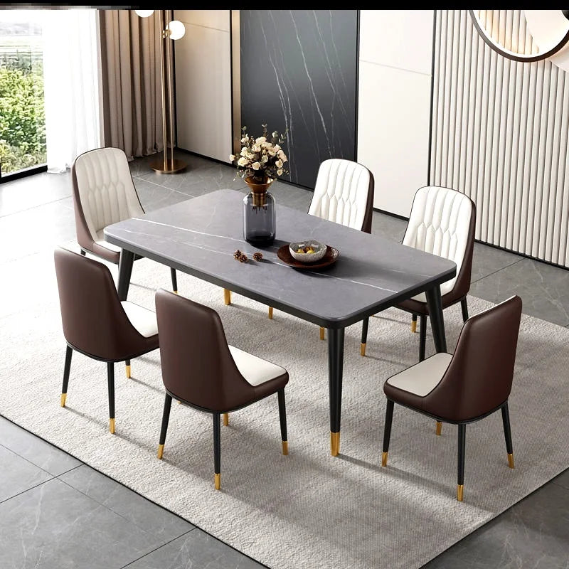 Gullstein Bord - Luxury Nordic Dining Table Set