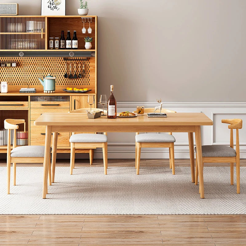 Enkel Trebord Spisebord - Simple Nordic Dining Table