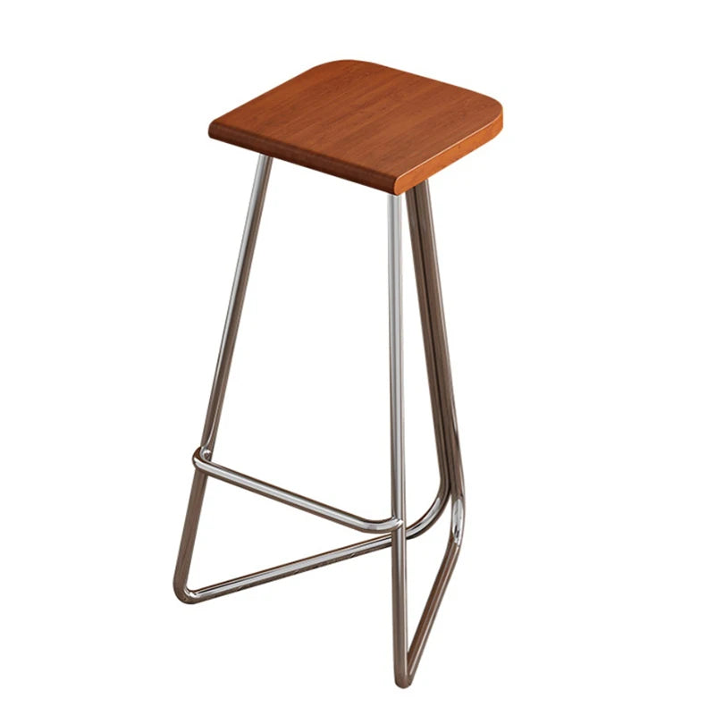 Haldor Timbercrest - 1 Luxury Nordic Wood Bar Stool